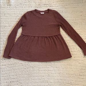 Baby doll sweater